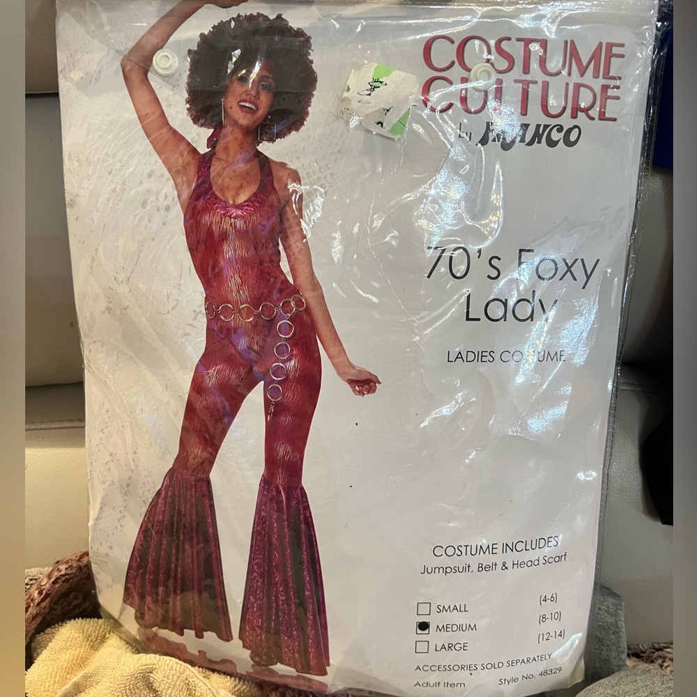 70s Foxy lady costume medium